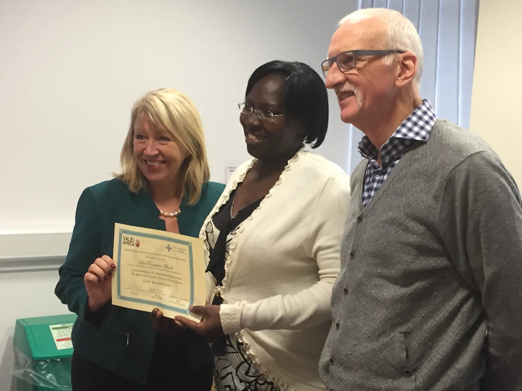 Another happy cataract patient with Dan